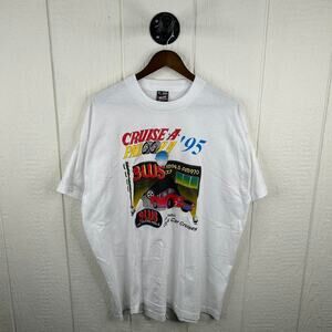 Vintage 1995 Cruise a Palooza Classic Car Graphic Tee Size XX-Large